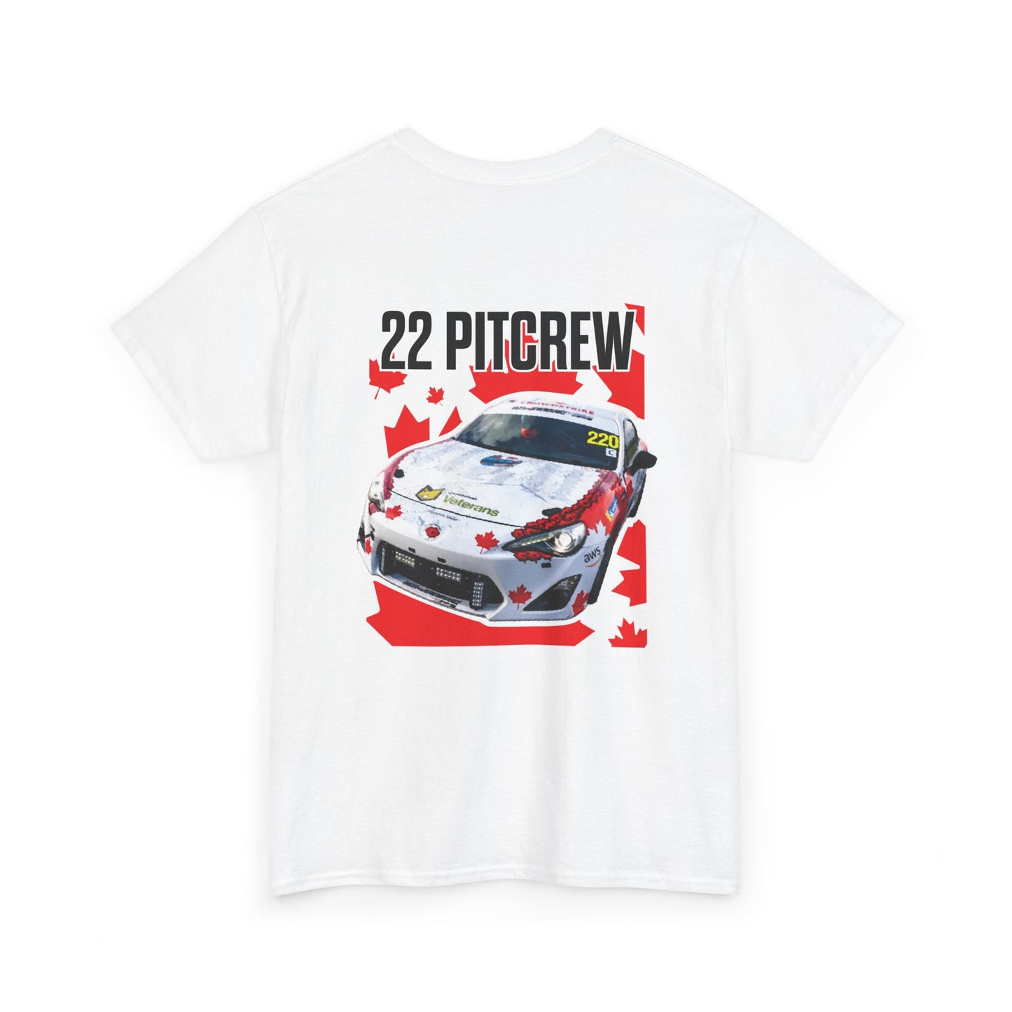 Operation Motorsport 22 Pit Crew T-Shirt: Race of Remembrance (Canada Edition)