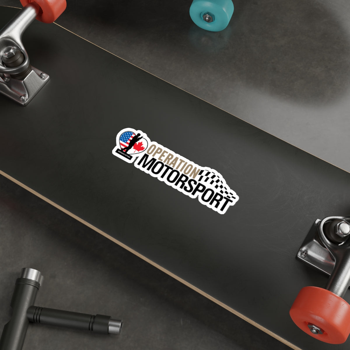 Operation Motorsport Logo Die-Cut Sticker