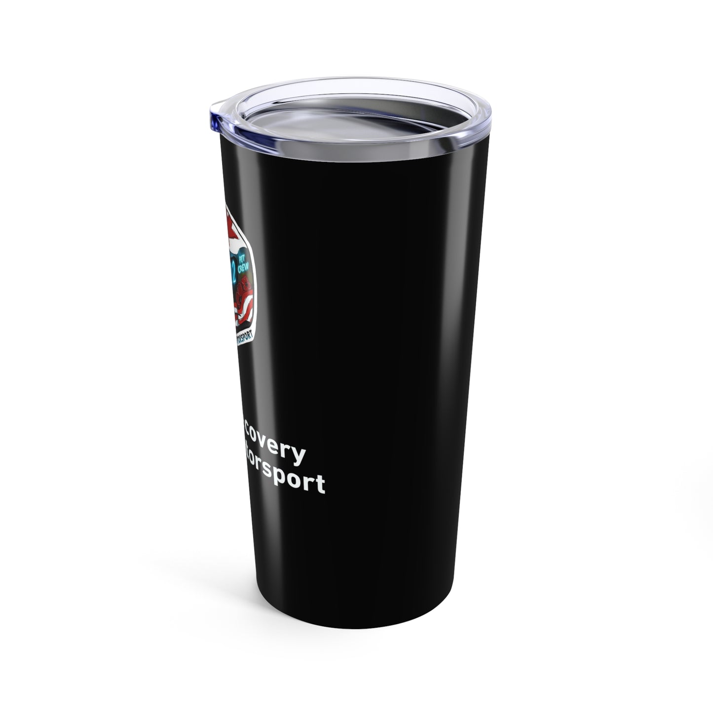 Operation Motorsport 20oz Tumbler – Helmet Edition (Black)