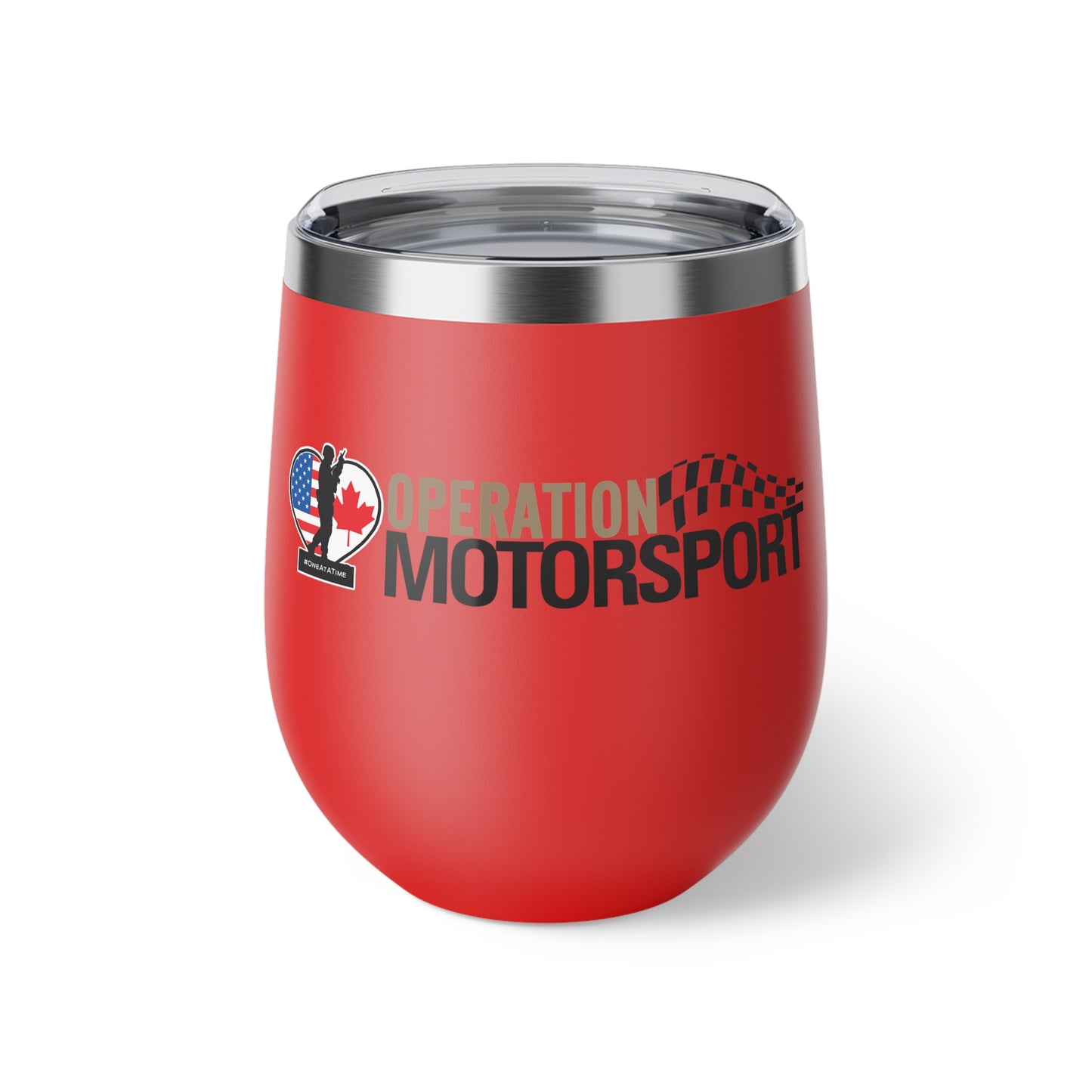 Operation Motorsport 12oz Copper Vacuum Insulated Cup