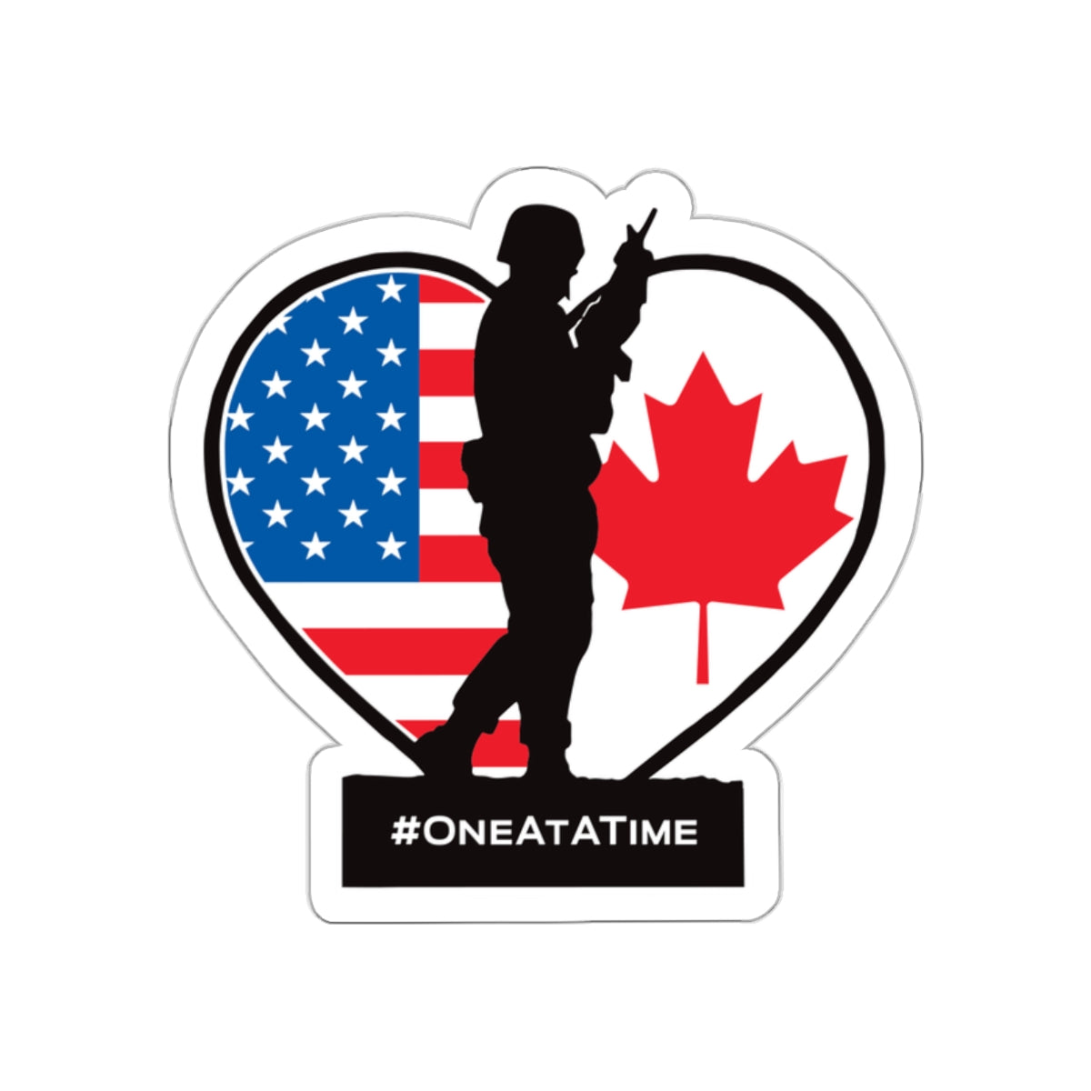 Operation Motorsport Signet Die-Cut Sticker (Black Silhouette Edition)