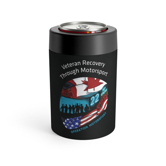 Operation Motorsport 12oz Can Cooler (Black)
