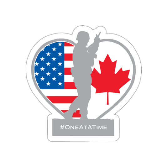 Operation Motorsport Signet Die-Cut Sticker (Gray Silhouette Edition)