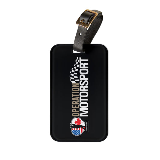 Operation Motorsport Luggage Tag (Black)