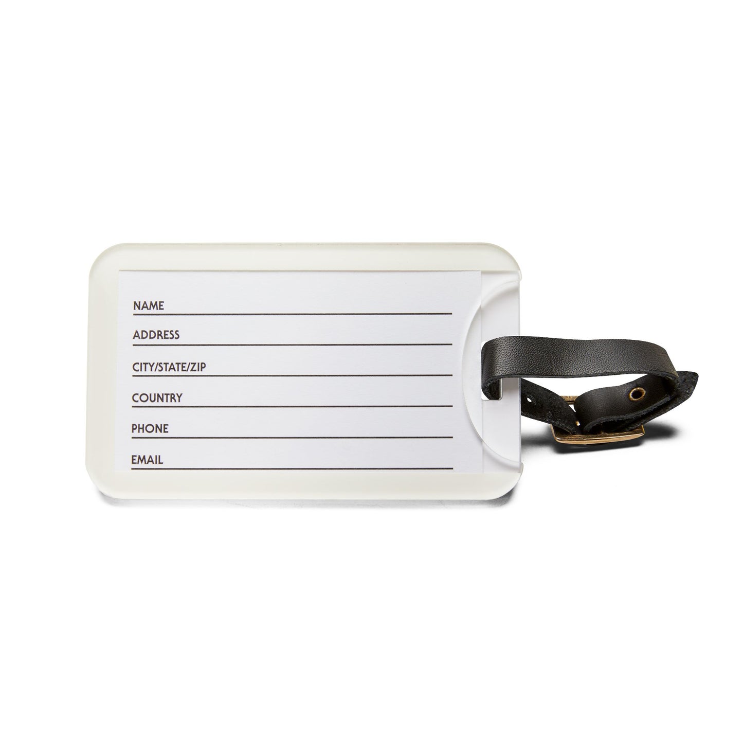Operation Motorsport Luggage Tag (White)